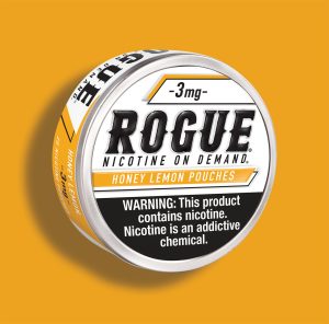 rogue nicotine pouches honey lemon