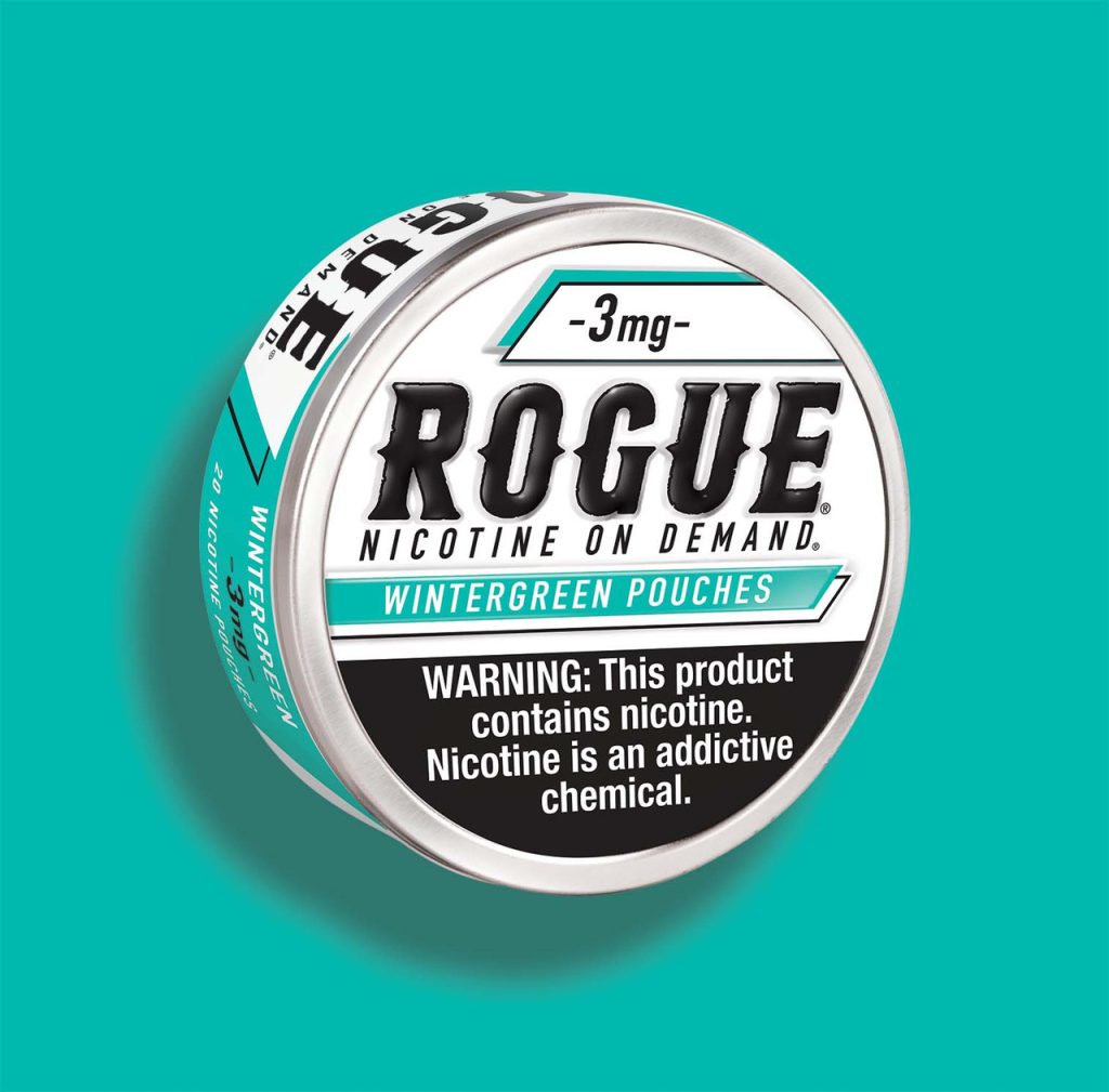 rogue nicotine pouches wintergreen